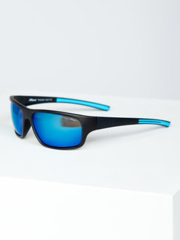 Niebieskie okulary przeciwsłoneczne Denley MIAMI1