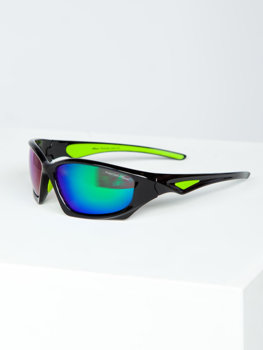 Zielone okulary przeciwsłoneczne Denley MIAMI4