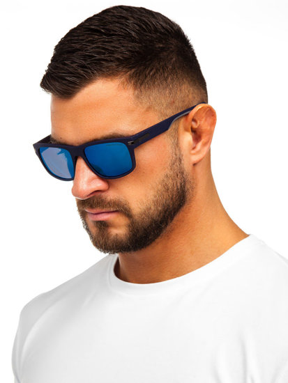 Niebieskie okulary przeciwsłoneczne 2212